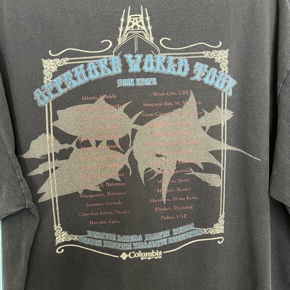 Columbia/Caribbean/Popular Demand Lot Of 4 Fishing Camping Tee Shirts Men Large - Picture 10 of 10